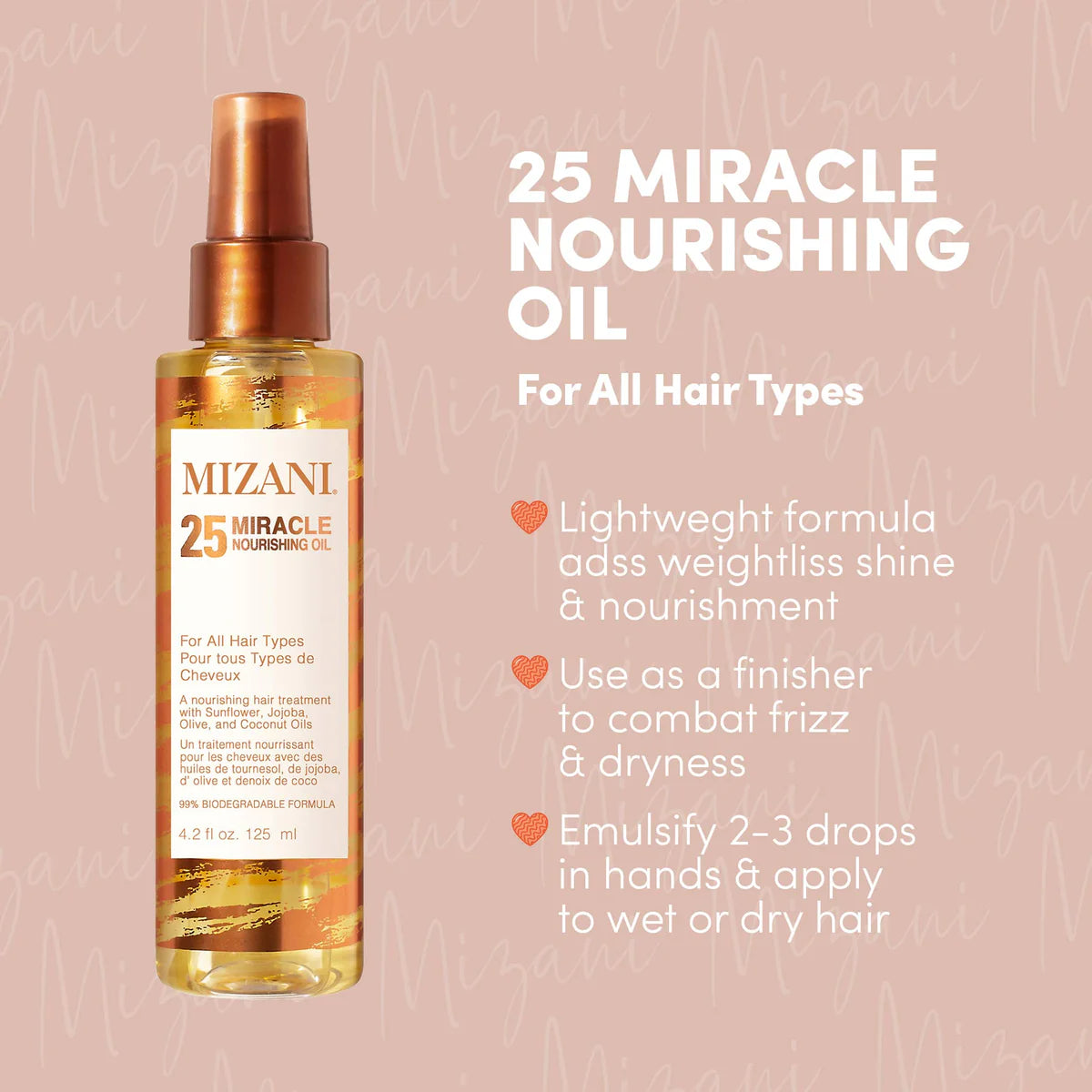 Mizani Miracle nourishing oil