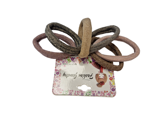 Fashion jewelry pony ties